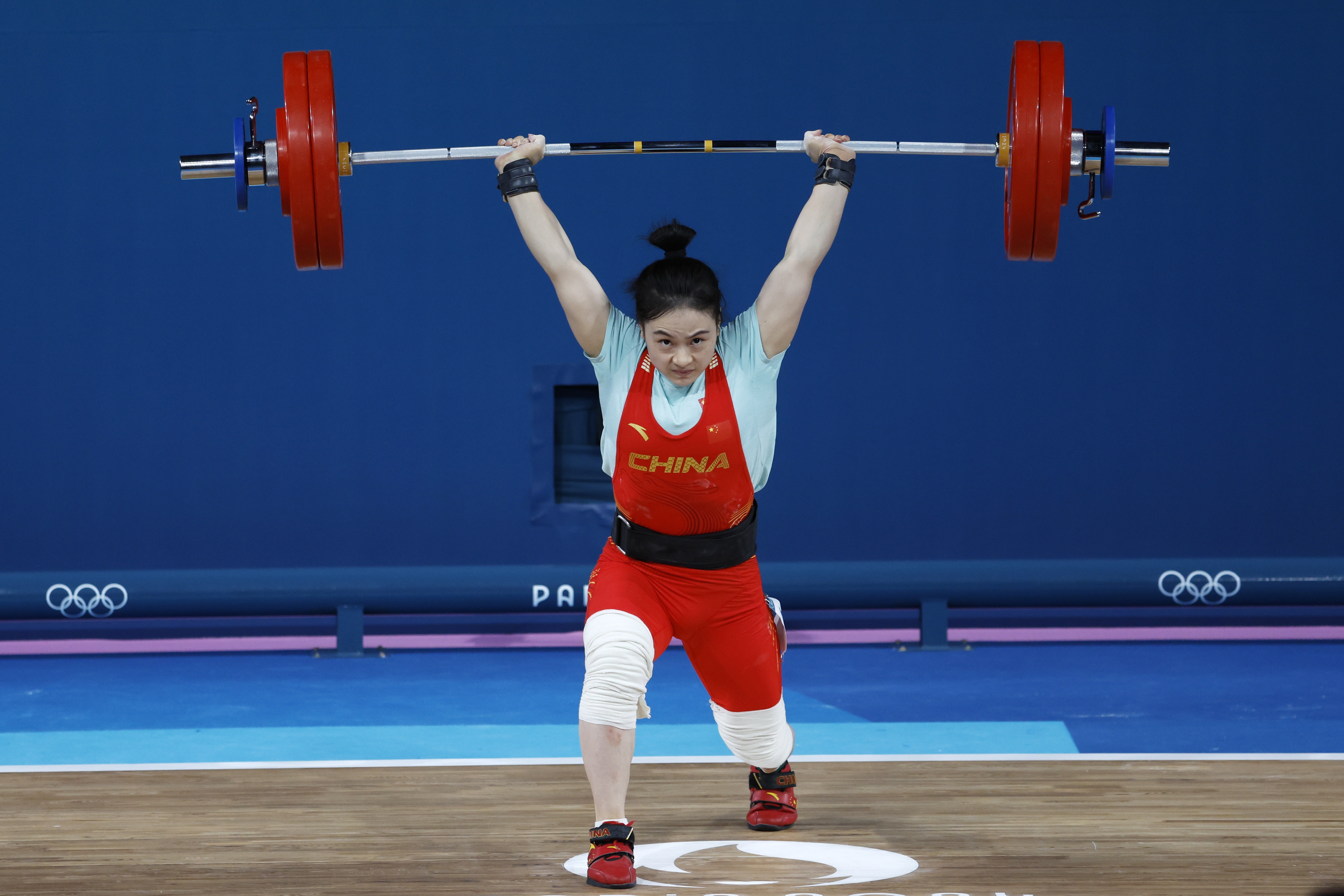 中国健儿夺得女子举重项目奖牌 中国健儿夺得女子举重项目奖牌