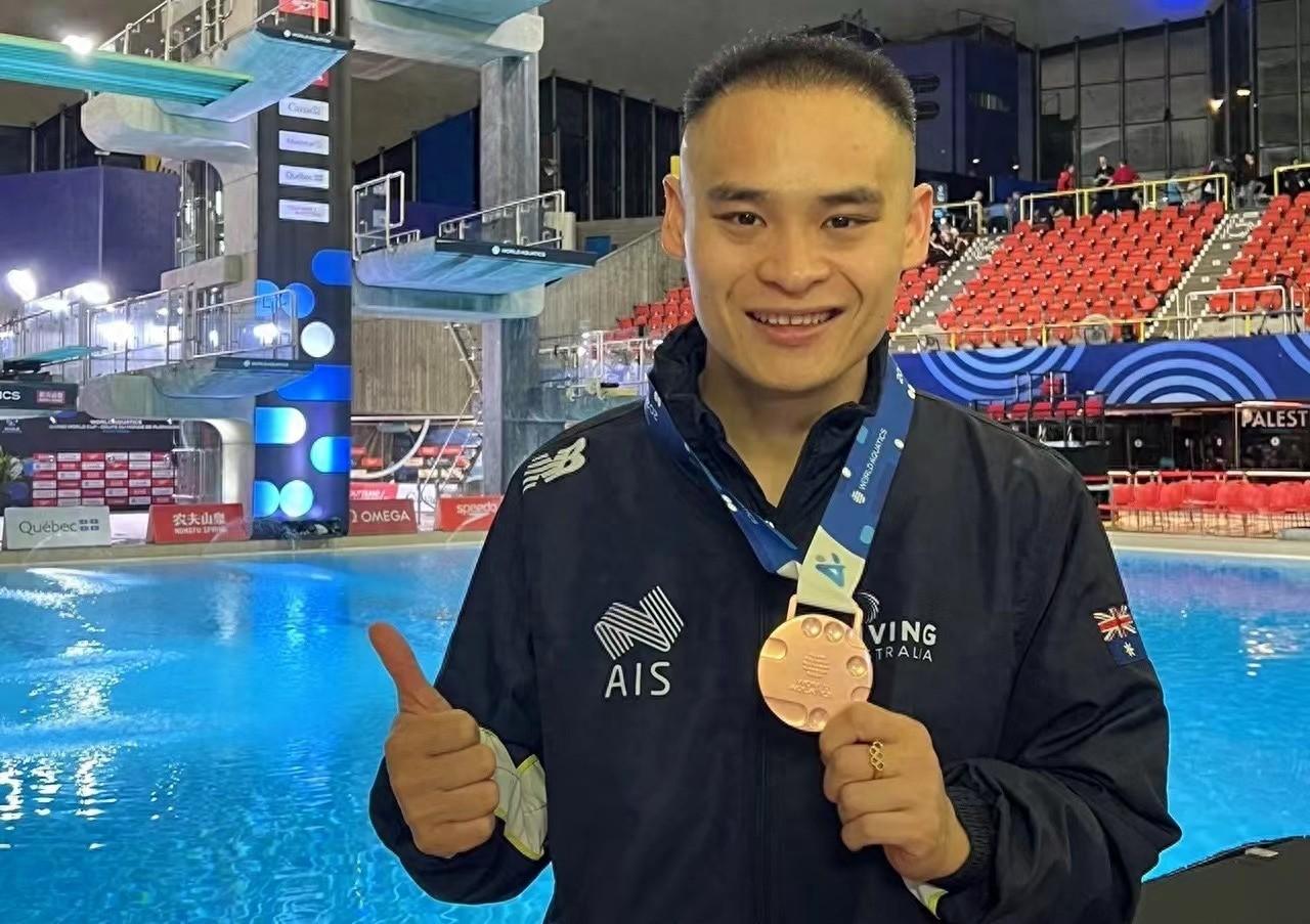 意大利跳水选手再次登上领奖台，夺冠！