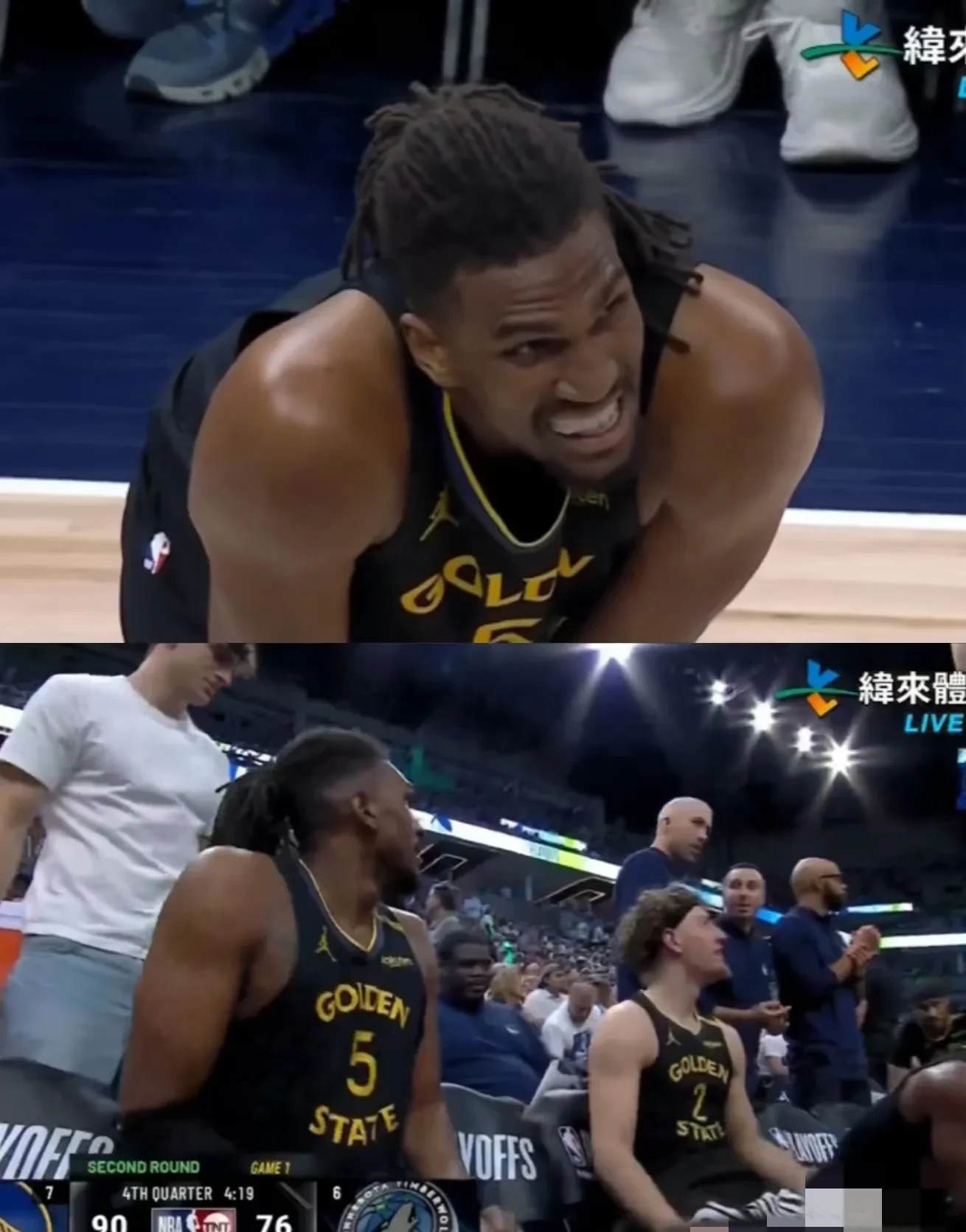 勇士大将控卫再度受伤,球队阵容蒙影响 勇士大将控卫再度受伤,球队阵容蒙影响